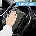 BMLEI Microfiber Car Cleaning Cloths,1200 GSM Ultra Thick Microfiber Towels for Cars, Soft Car Drying Towel for Washing, Polishing and Auto Detailing 16'' x 16'' (3 Pack)