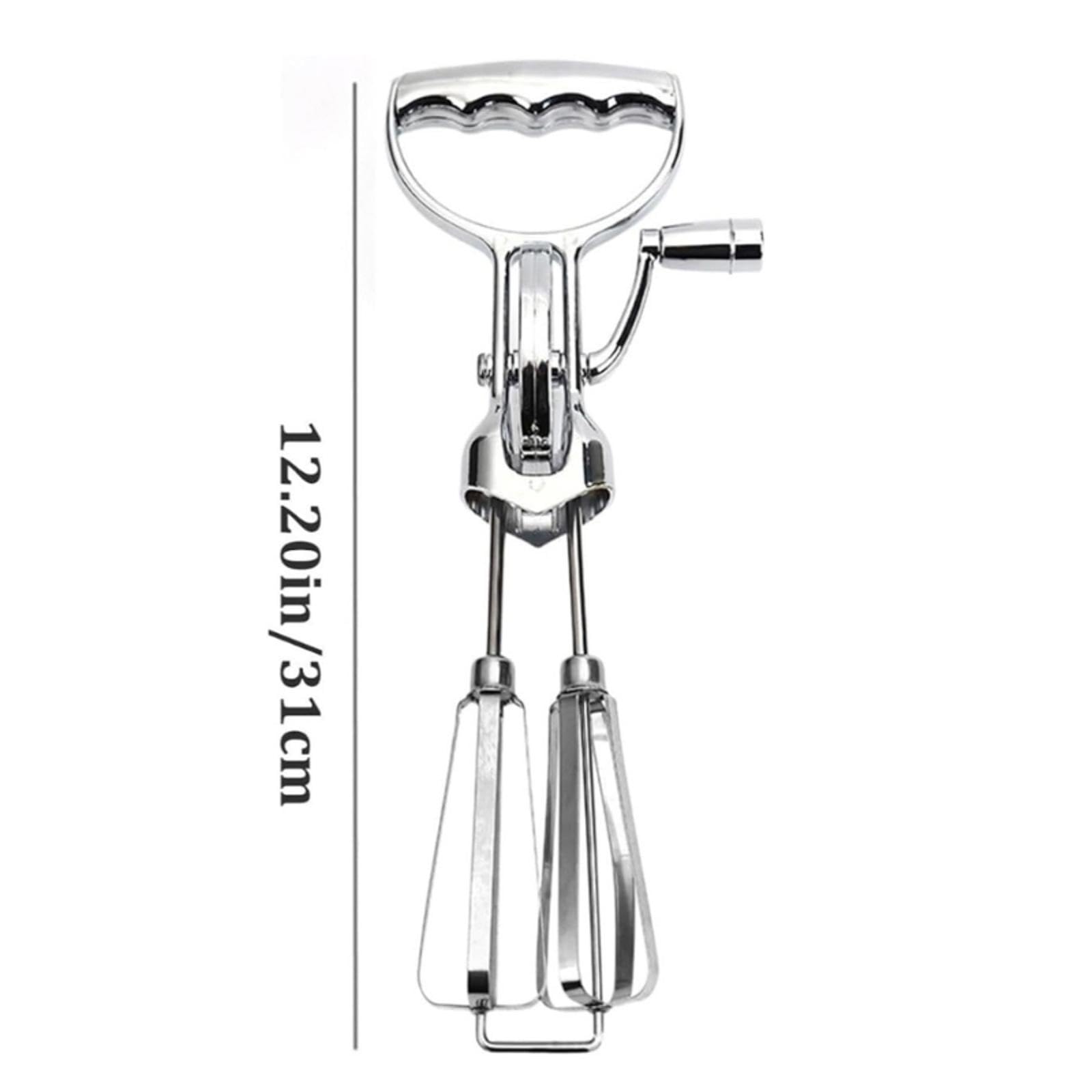 Pratico sbattitore per uova efficiente agitatore manuale per cucina cucina doppia frusta da cucina resistenti al calore