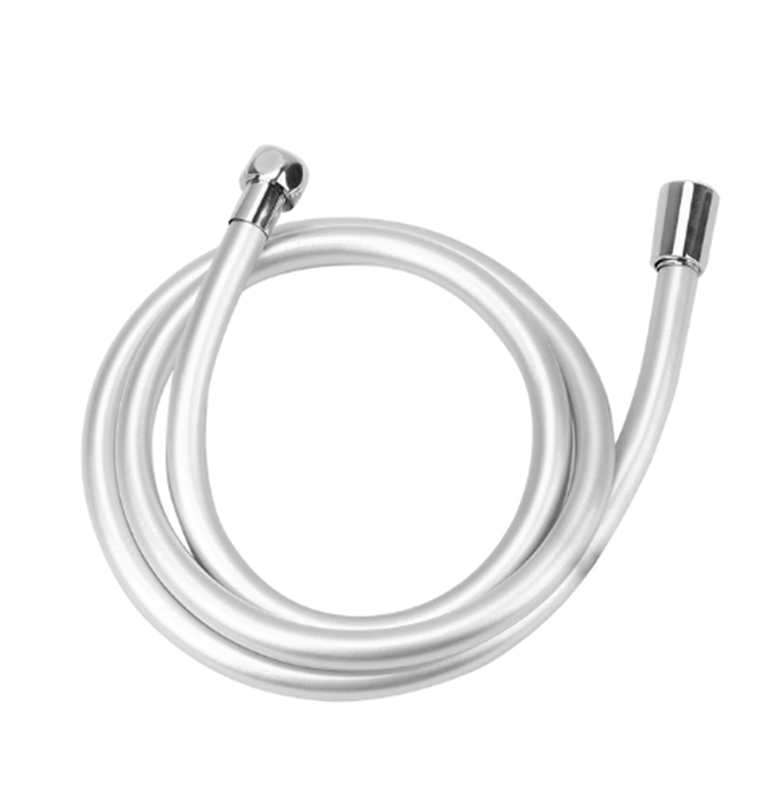Tuyaux de plomberie, tuyau de chauffe-eau, tuyau de douche flexible, tuyau de douche haute pression 1,2/1,5/2 m GI/2 Interface universelle Accessoires de salle de bain flexibles anti-enroulement(A 2m)