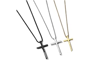 Personalized Engraved Cross Necklace for Men: The Perfect Gift of Faith