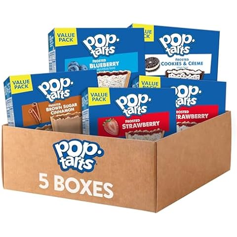 Pop-Tarts Toaster Pastries, Variety Pack (60 Pop-Tarts) Cover