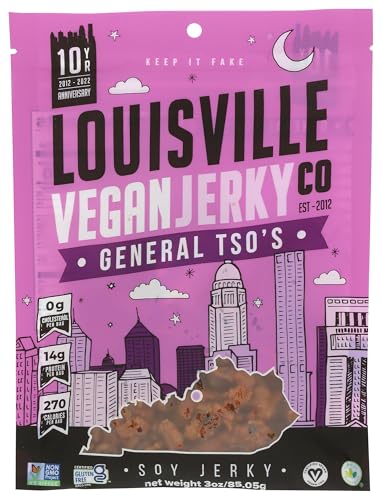 Louisville Vegan Jerky - General Tso’s Vegan and Vegetarian Meat ...