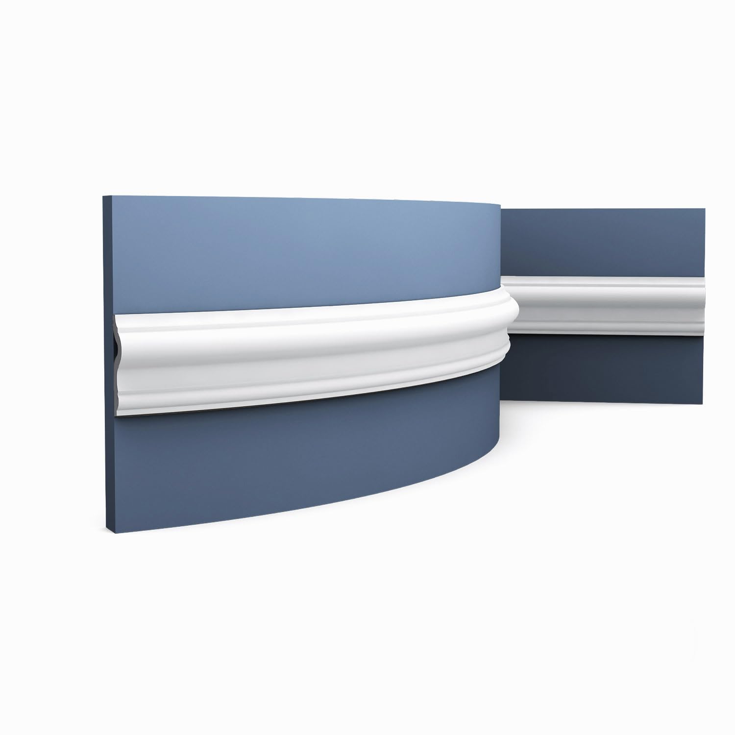 Panel Moulding Orac Decor PX202F AXXENT Flexible Moulding Stucco Moulding Timeless Classic Design White 2 m