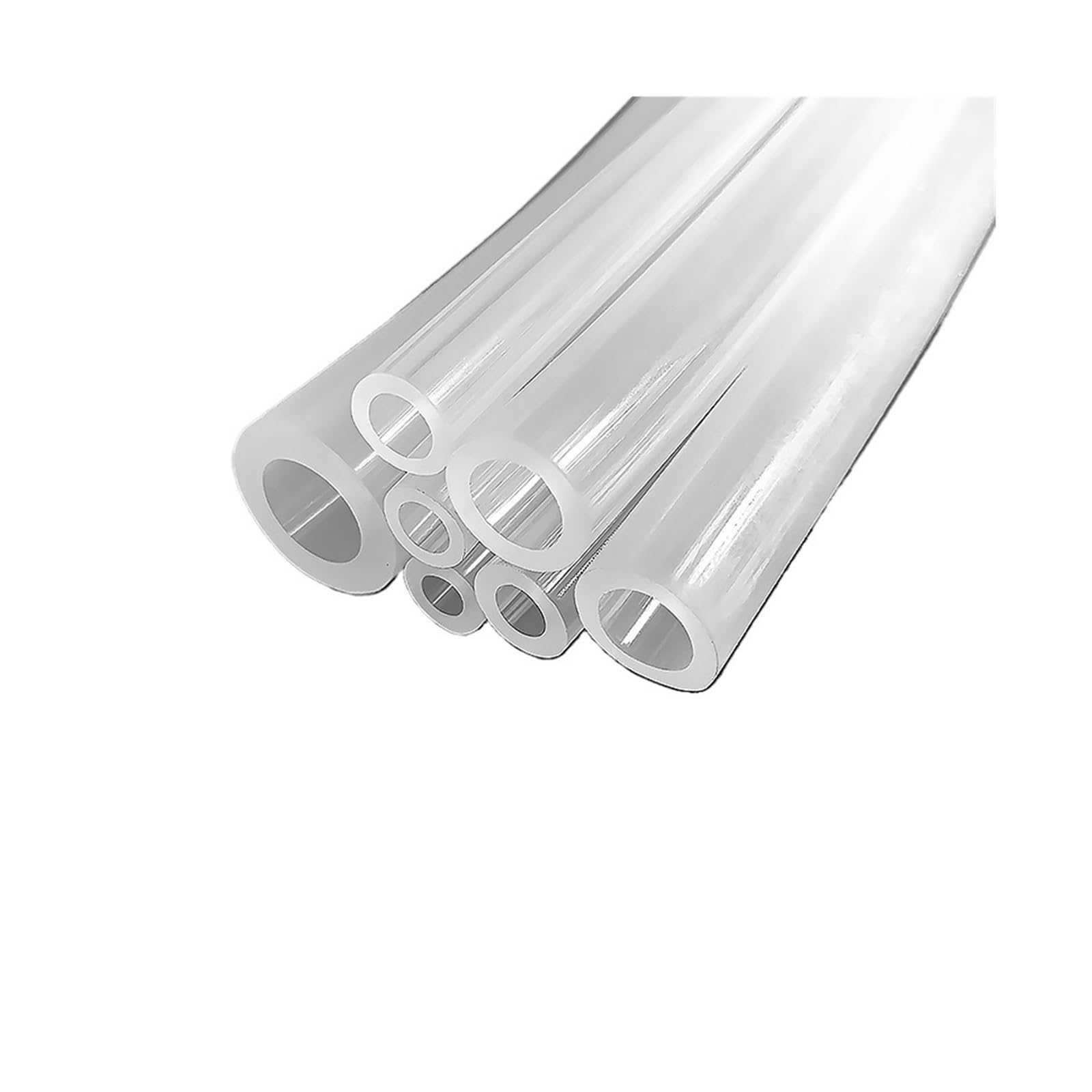 Manguera de tubo silicona Bomba peristáltica transparente for acuario, tubo de manguera caucho silicona personalizado exterior 2mm-30mm, diámetro suave y Flexible(15 Meter,ID 9mm X OD 12mm)