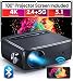 Clokowe Mini Projector Bluetooth, 9600L 1080P HD 5G WiFi Projector, Portable Movie Projector with Dolby Audio, Home Theatre Video Projector Compatible with Android/iOS/HDMI/USB/TV Stick/Laptop/PS4