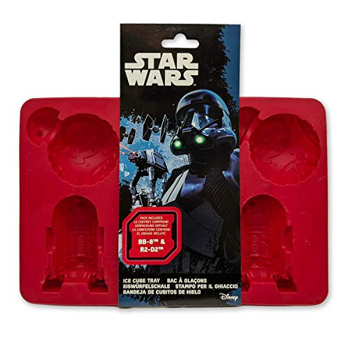 Cubitera BB-8 & R2-D2 Star Wars Underground Toys, molde de hielo coleccionable