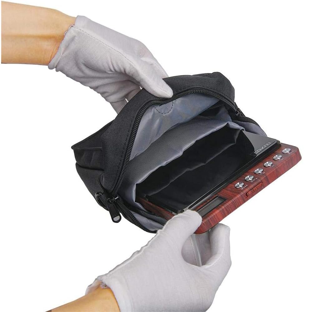 Tragbare CD Player Tasche,CCHKFEI Wasserdicht DVD Laufwerk Tasche Handtasche Multipurpose CD Player Fall Mini Umhängetasche Große Kapazität CD Player Tasche Passend für CD Player