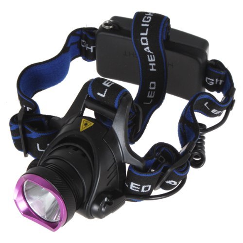 WindFire® 2000 Lumens CREE XM-L T6 U2 LED 3 Modes Headlamp 18650 Rechargeable