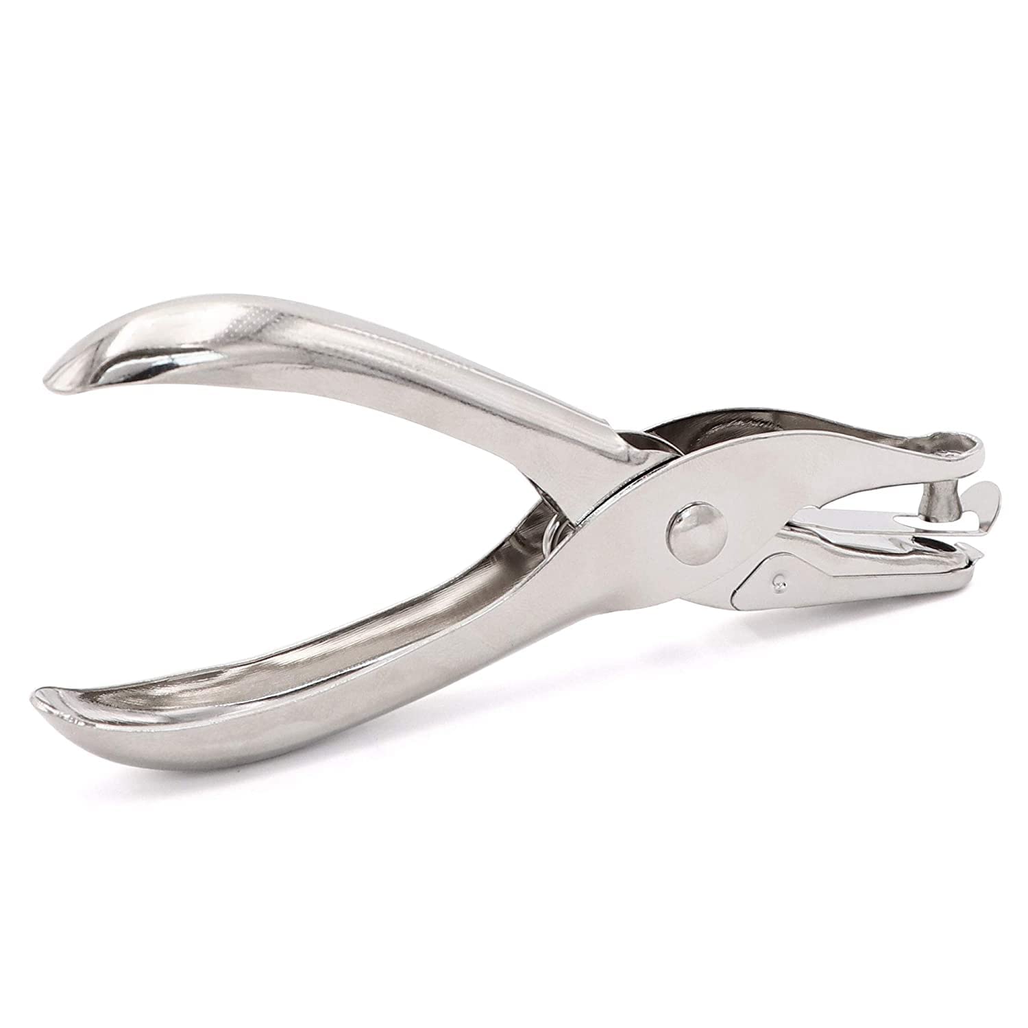 36-tlg. Einzellochstanzer-Set Aus Metall – Silber, Für Papier, Leder, Karten, Bis 5 Blatt