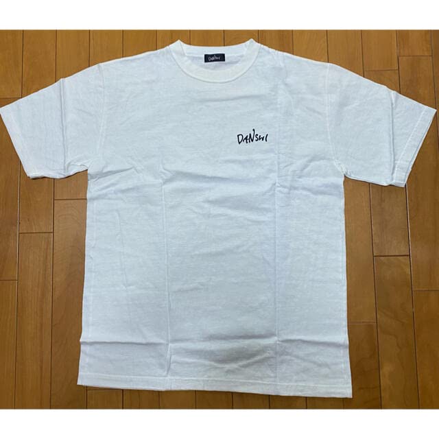 Amazon.co.jp: 立川談志 DANSHI 半袖Tシャツ(L)ホワイト 白 俺ぁ知らね 
