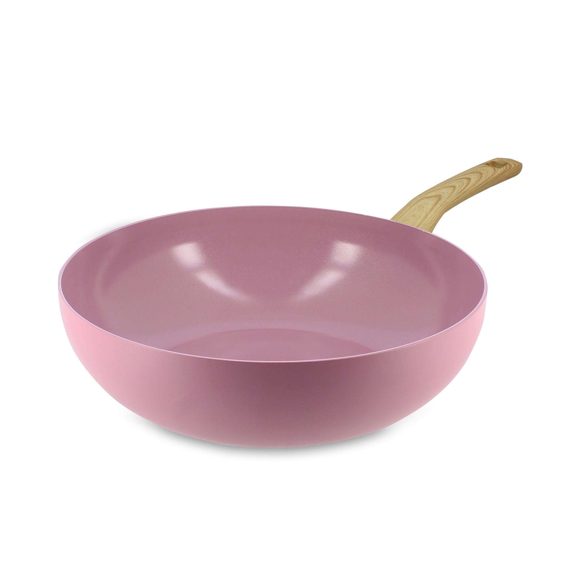 MENASTYL Colorama, wok 28cm, aluminium recyclé, induction