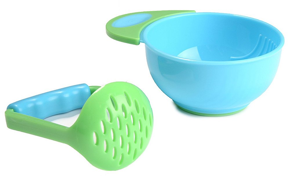 Kids Mash and Serve Bowl to Make Homemade Baby Food - Healthy