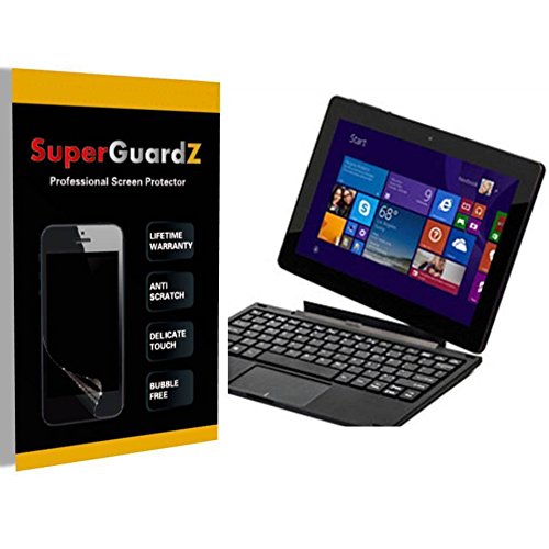 SuperGuardZ [3-Pack] For Nextbook Flexx 10 - Screen Protector [Lifetime Replacement], Ultra Clear, Anti-Scratch, Anti-Bubble