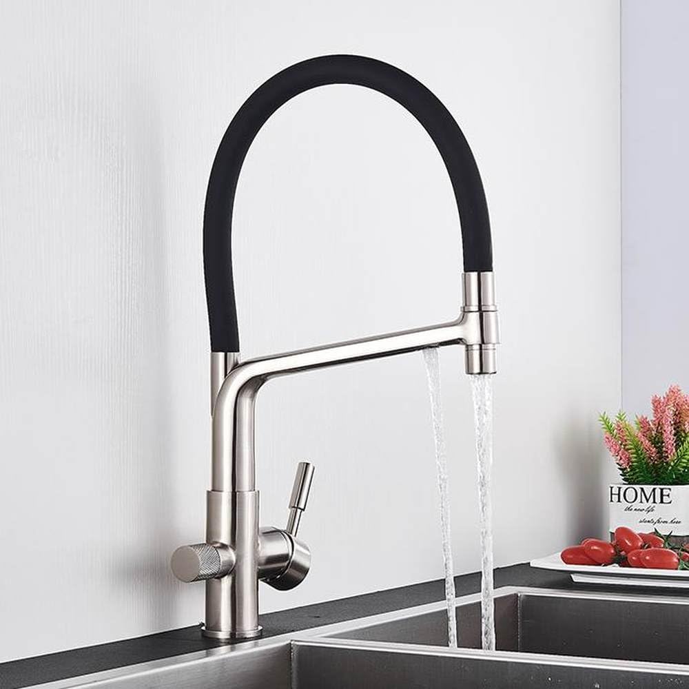 Robinet d'évier de cuisine rotatif pour simplifier vos recettes