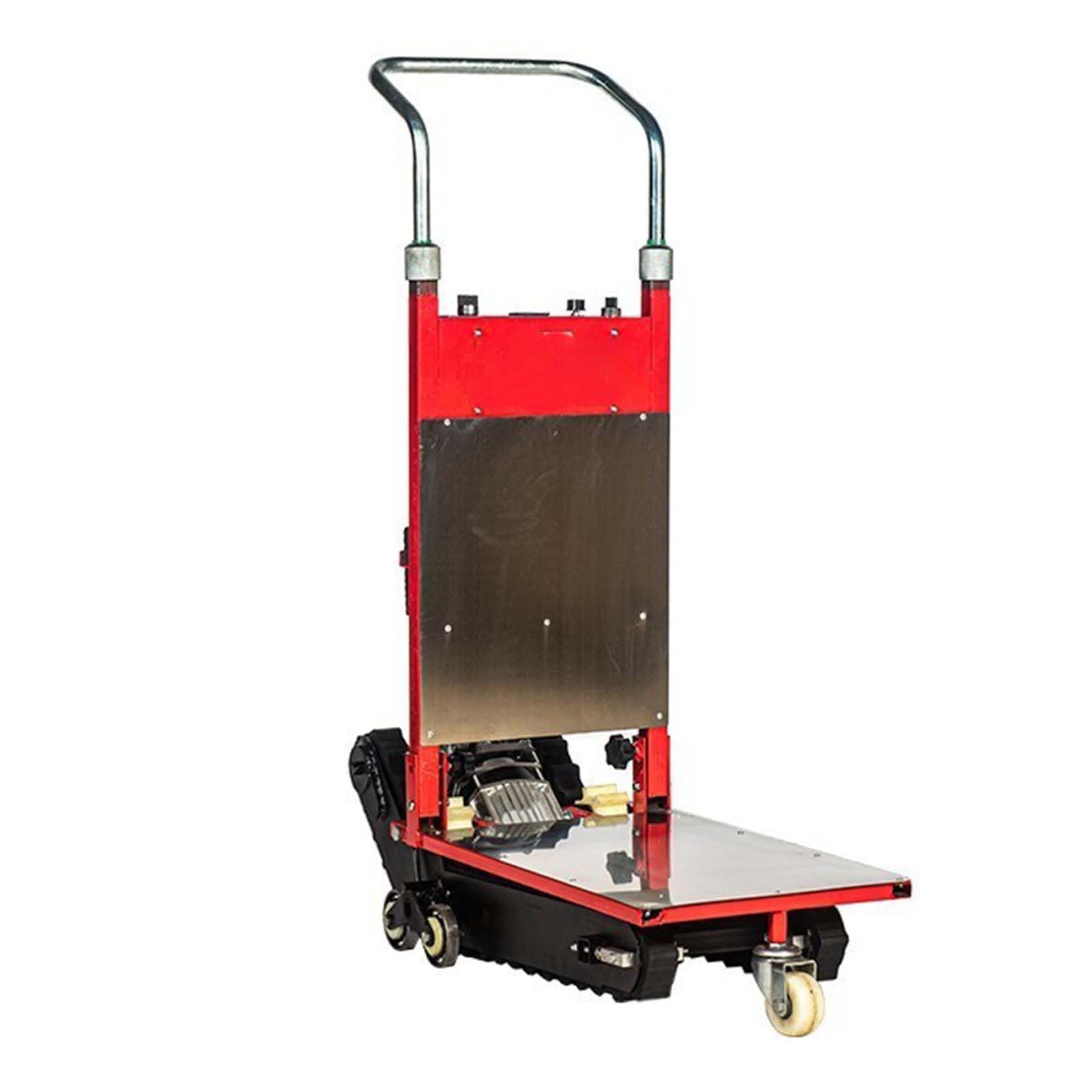 Carrello elettrico montascale per scale Heavy Duty cingolato portatile per mobili mobili e logistica Carrello elettrico pieghevole per arrampicata su scale per il trasporto del magazzino