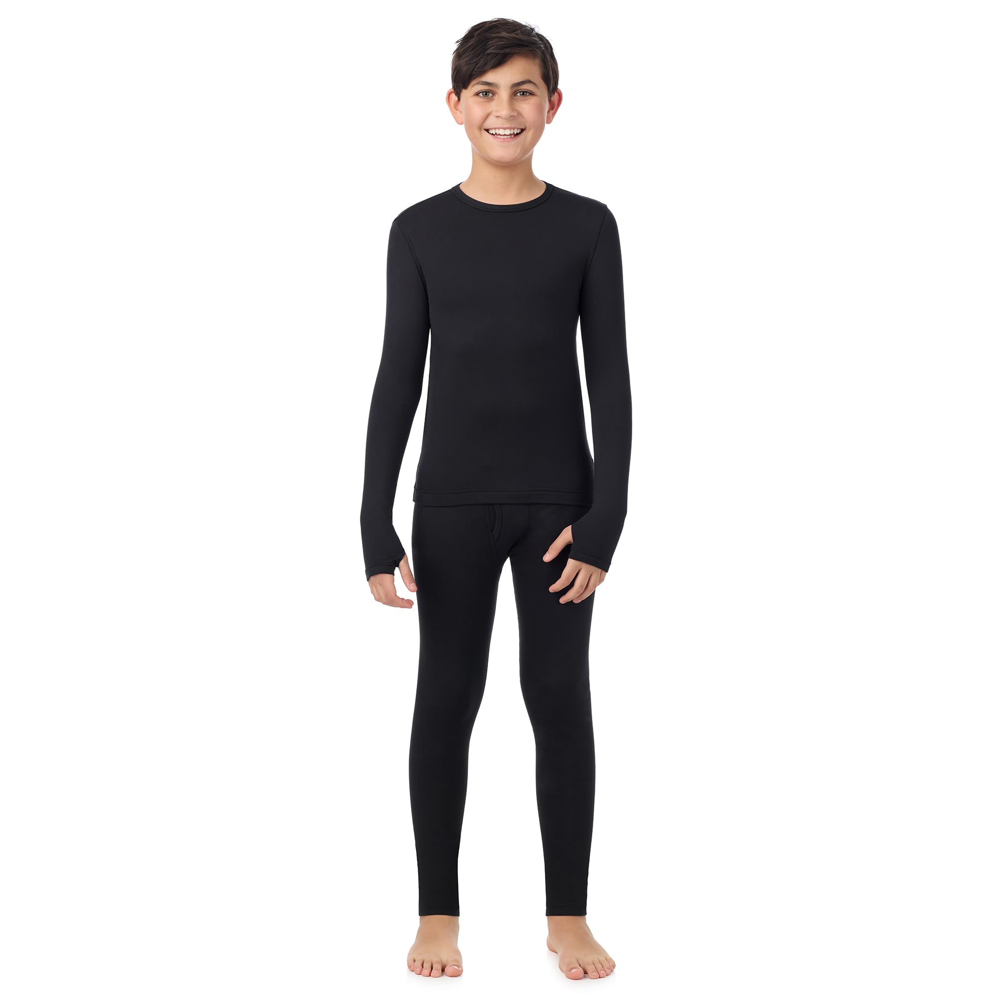 Cuddl Duds Heavyweight 2 Piece Sets Base Layer Thermal Underwear for Boys