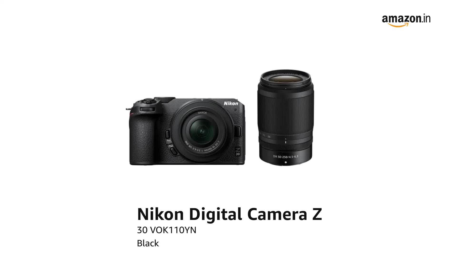 デジタルカメラ Z30 DX 16-50 Kit NIKKOR Z DX 16-50mm Buy Nikon Digital Camera Z 30 Kit with NIKKOR Z DX 16-50Mm F/3.5