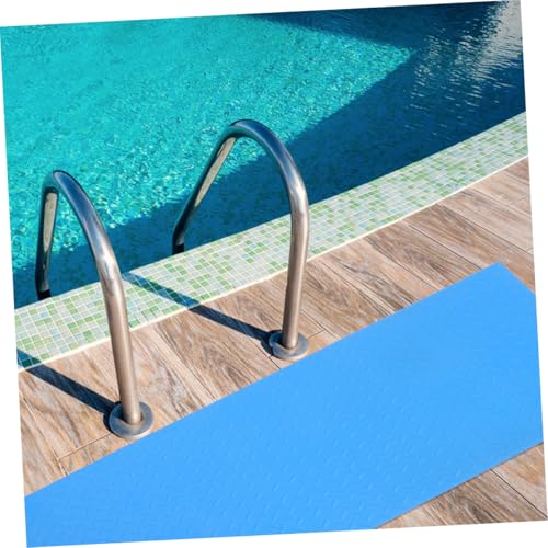 Tapete antideslizante para escalera de piscina azul miniatura 7