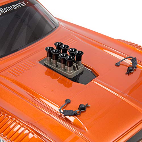 ARRMA 1/7 Felony 6S BLX Street Bash All-Road Muscle Car RTR (Ready-to-Run Transmitter and Receiver Included, Batteries and Charger Required), Orange, ARA7617V2T2 by ARRMA - Image 5