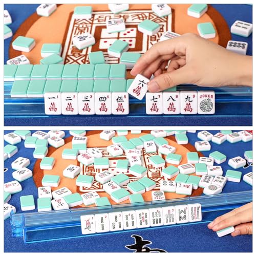 Set de Fichas American Mahjong 166 Piezas con Rack Combo miniatura 4
