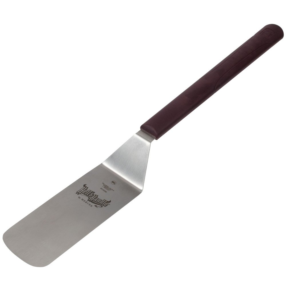 Mercer Culinary Hell's Handle Long Handled Turner/Spatula Cooking Utensil, 8 Inch x 3 Inch-image-5