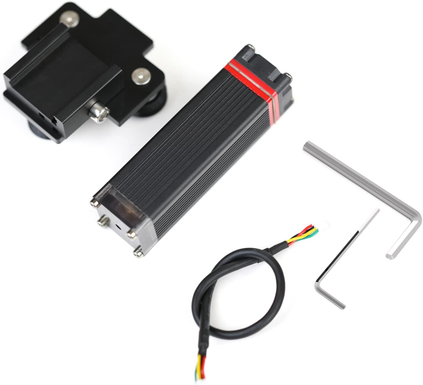 Joleritc 30W Laser Module Kit 5pcs Fixed Lens Laser Engraver Cutter Head Set with 445nm~450nm 7.5W Blue Laser Diode for CNC Router Engraving Machine Replacement for NEJE Master Series