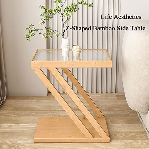 Petite table de chevet JATIBOSH pour optimiser les petits coins de salon