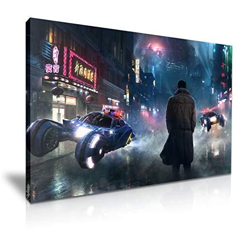 YES ART Pyramid International - Lienzo Decorativo (76 x 50 cm), diseño de Camino de Hoja