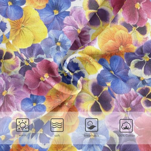 Boys' Exclusive Briefs Toddler Underwear 95% Combed Cotton Boxerbriefs 2T Floral Pattern 663