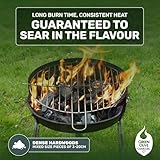 Green Olive Firewood - Premium Gourmet Lumpwood bbq Charcoal 10kg (2 Pack) - Restaurant Grade Charcoal Barbecue - ideal for Charcoal Barbecues, fire-pits and outdoor grilling - bbq coal - Image 2