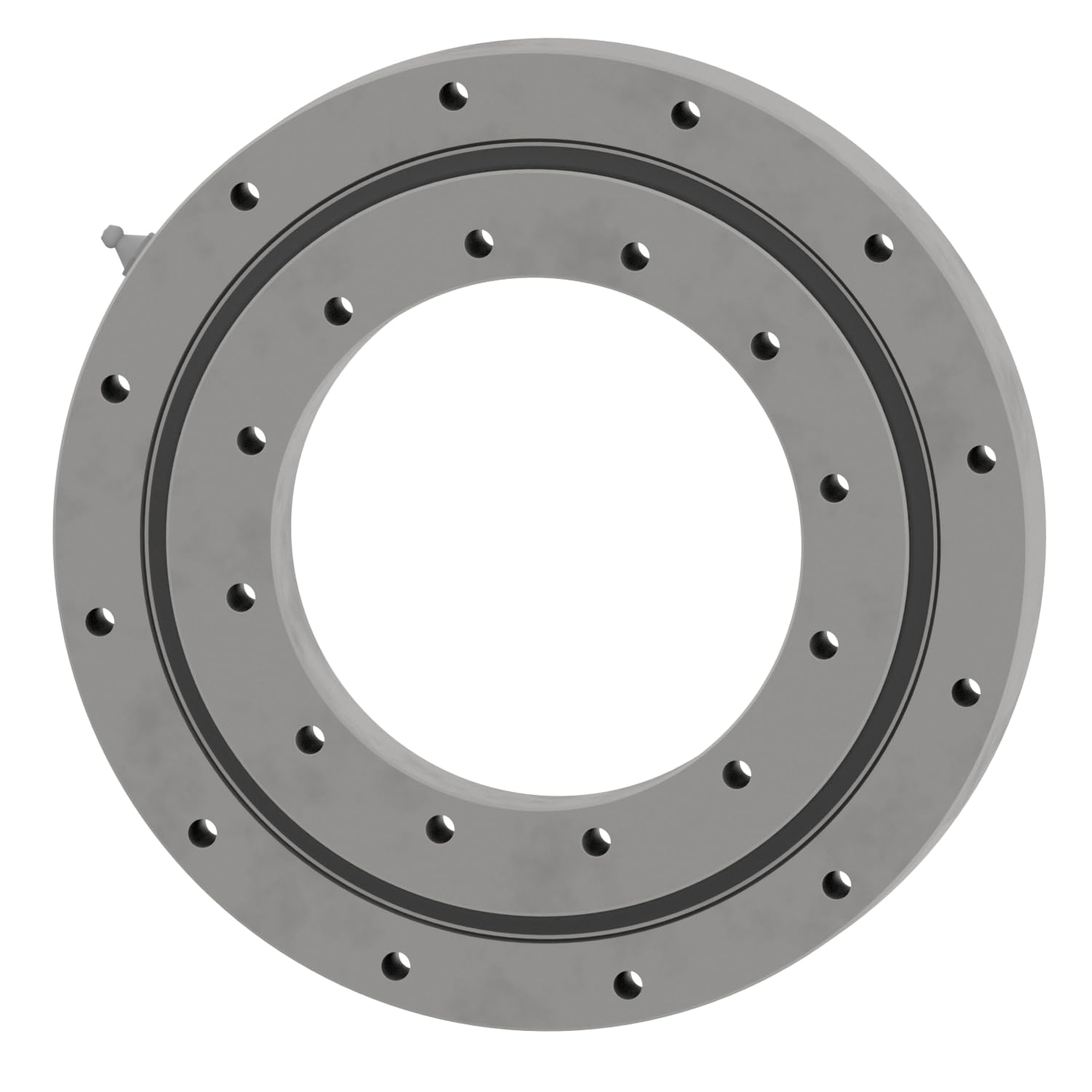 MTO-122T Slewing Ring Bearing Interchange - 8.90" OD x 4.80" ID x 1.34" H Turntable 4-Point Contact Ball Slew Ring