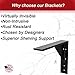 The Original Granite Bracket Large Shelf Bracket (Aamerican Made Steel,16x10, Black) 1 Count, Strong & Durable, Ideal for Kitchen Floating Shelves, Bathroom Vanities, Home Projects, DIY Projects