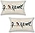 Outdoor Lumbar Birds Throw Pillow Covers 12x20 Set of 2 Fall Pillow Covers Rectangle Cushion Covers for Sofa Couch Patio Garden Seasonal Decoration
