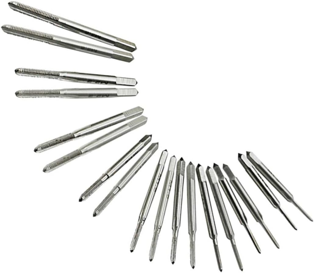 31pcs Metric Tap and Die Set Thread Tap Die Round Wrench Tool for Metal and Plastic Material