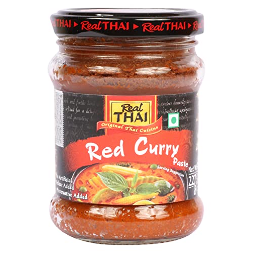 Image of Real Thai Red Curry Paste, 227g (Pack of 3)