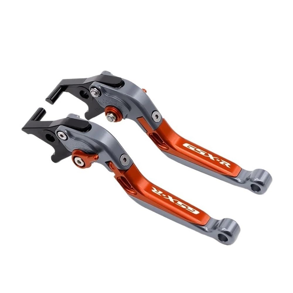 YQIAPZE for GSXR 600 750 1000 GSX-R1000 Gsxr Motorcycle Accessories Clutch Lever Brake Set Adjustable Folding Handle Levers Brake Clutch Levers Handlebars