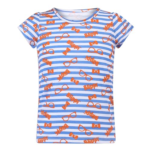 Blippi Girls 3 Pack Short Sleeve Shirts for Toddlers and Big Kids3