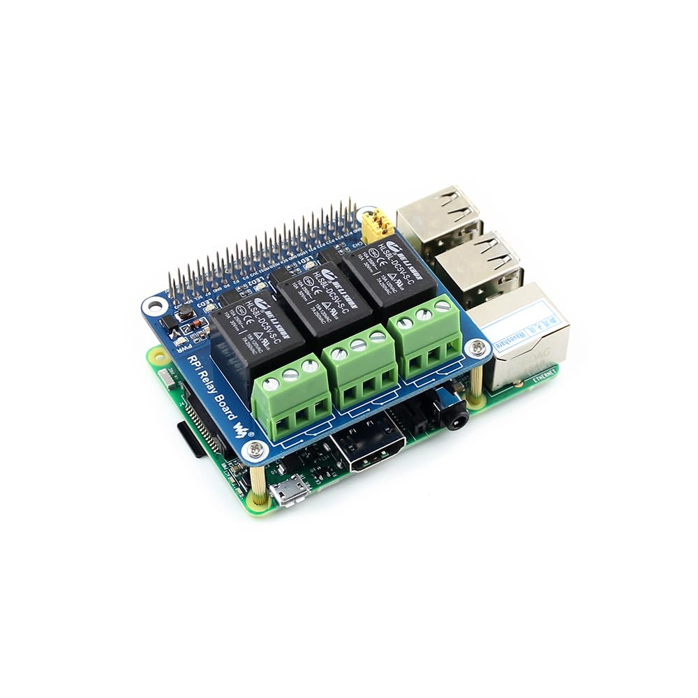 Amazon.co.jp: 5V 3チャンネル モジュール シールド 拡張ボード HAT
