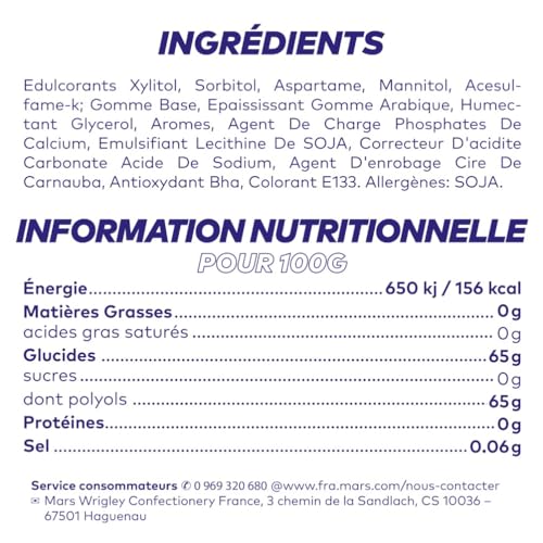 Chewing gum Douce Sans Sucres Freedent La Boîte De 60 Dragées - vue 3