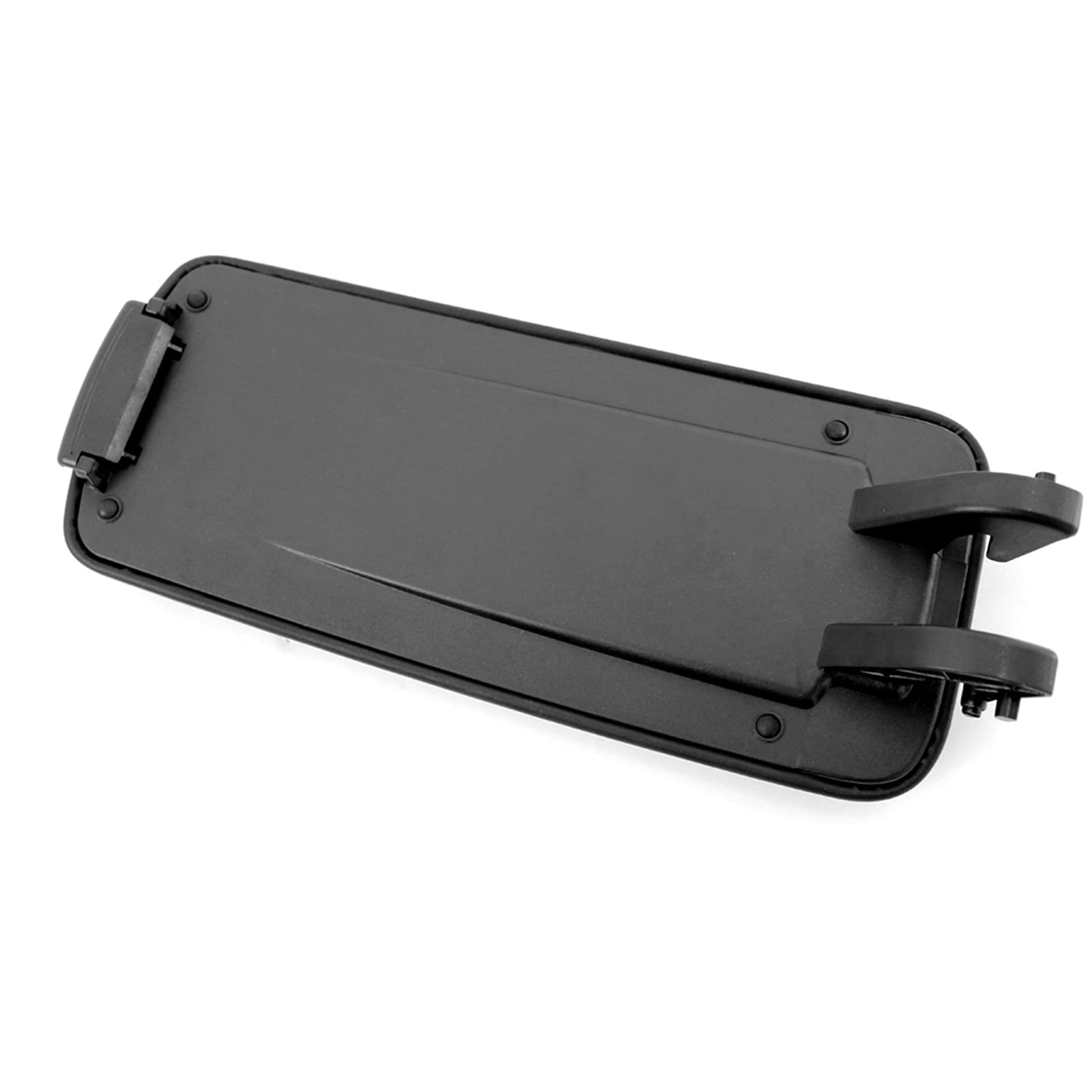 Copertura della Console Centrale,Sostituzione Coperchio Coperchio Console Centrale bracciolo in Pelle per Audi A1 8X1 2012-2018 Nero