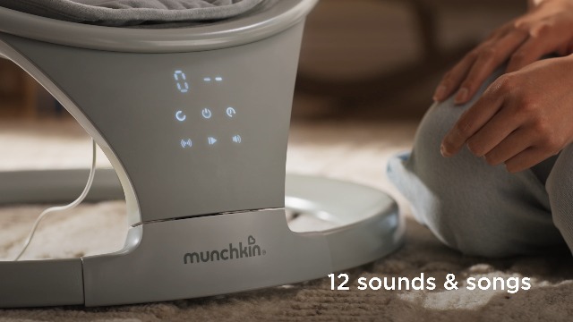 munchkin 電動スイングバランサー グレー munchkin 電動スイングバランサー グレー munchkin 電動スイング