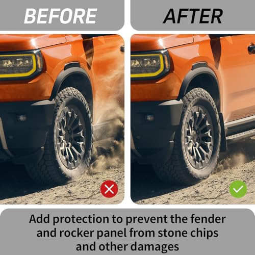 Image of Mud Flaps Splash Guards for Honda Passport 2026, Durable Mud Guards, No-Drill Installation, Protects Against Mud, Rocks, and Debris, 2026 Honda Passport Accessories (4PCS)