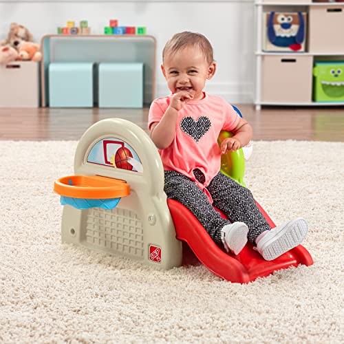 Step2 Sports-Tastic Activity Center, Toddler Sports Playset, Indoor/Outdoor Slide, Play Gym Includes Bat & Balls, Made of Durable Plastic, For Toddlers 1+ Years Old - image 9