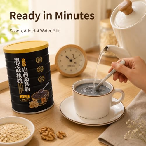 Substitut de repas sans additifs sésame multi-grains pour déjeuner rapide 500g