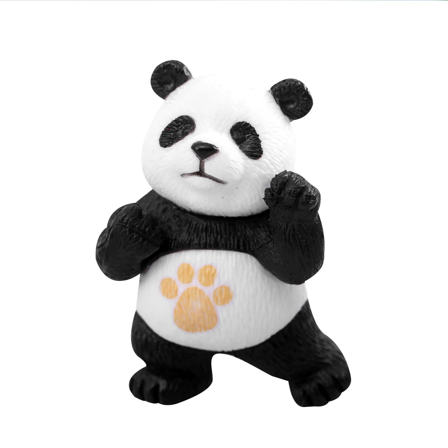 Amazon.co.jp: KARLOR ミニパンダフィギュア、4ピースパンダセット