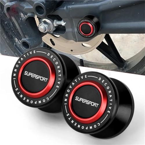 Tornillos deslizantes M8 de aluminio CNC para protección de Ducati Scrambler 3
