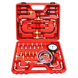 FreeTec Pump 0-140 PSI Pro Fuel Injection Pressure Tester Kit Oil Fuel Pump Injector Injection Tester