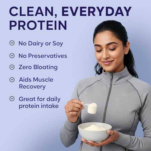 Image of Foodstrong Fermented Yeast Protein - Unflavoured | 26g Complete Plant Protein with Probiotics, Digestive Enzymes, & Indian Herbs | Vegan | No Sugar | 500g