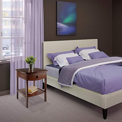 Winsome Wood Claire Accent Table, Walnut #TOP1