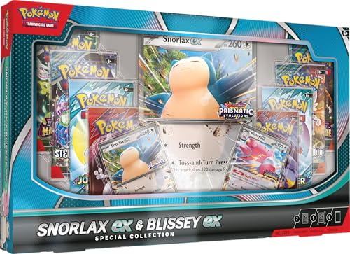 Pokemon TCG: Snorlax ex & Blissey ex Special Collection (2 Foil Promo Cards